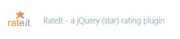 jQuery RateIt